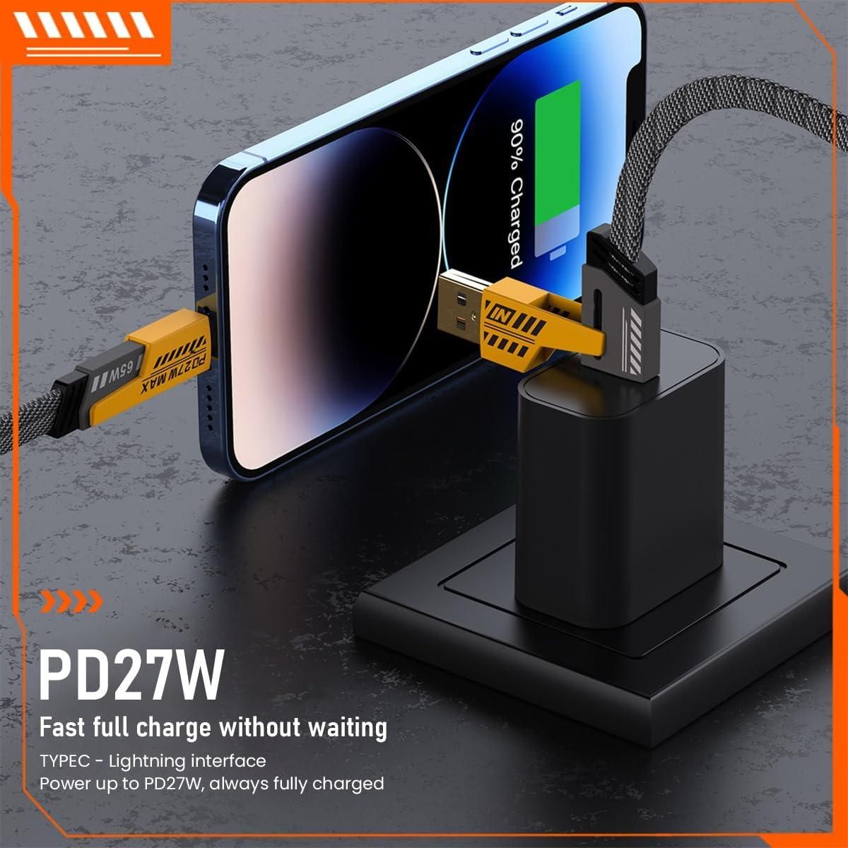 4 in 1 FAST Charging & Data Cable | 🔥FLAT 50% OFF SALE🔥