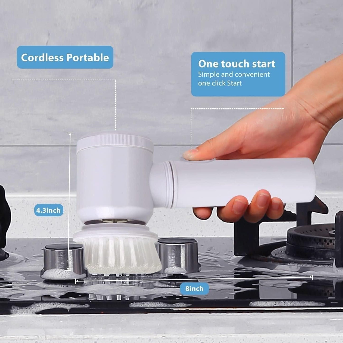 5 in 1 Cleaning Electric Brush | 🔥FLAT 50% OFF SALE🔥